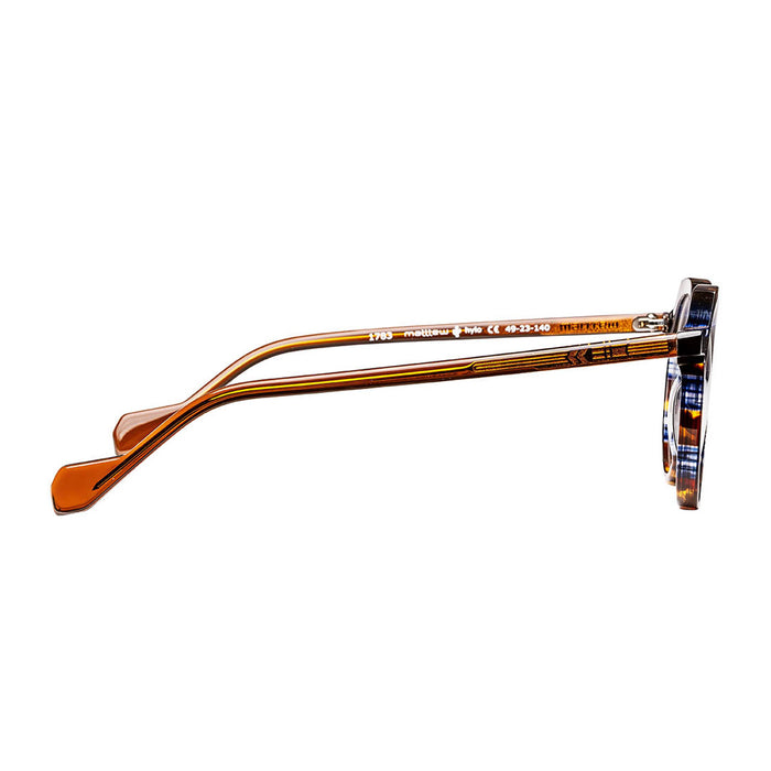 Matttew Hylo 1783 Havana Blue Marrone Acetate Occhiali Da Vista