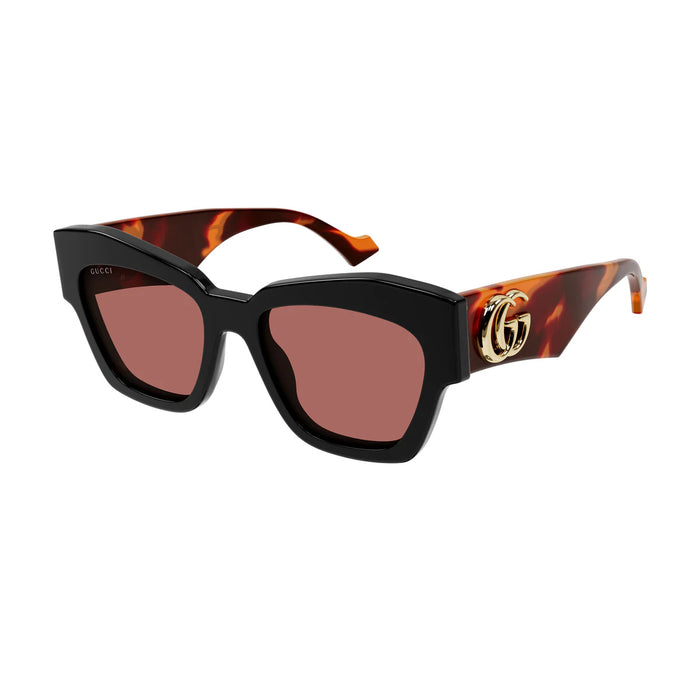 GG1422S 005 Nero Acetate Occhiali Sole