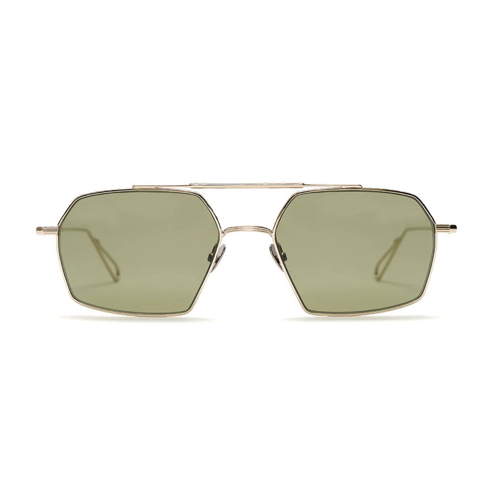 Ahlem Haussman Grey Gold Oro Metal Occhiali Da Sole