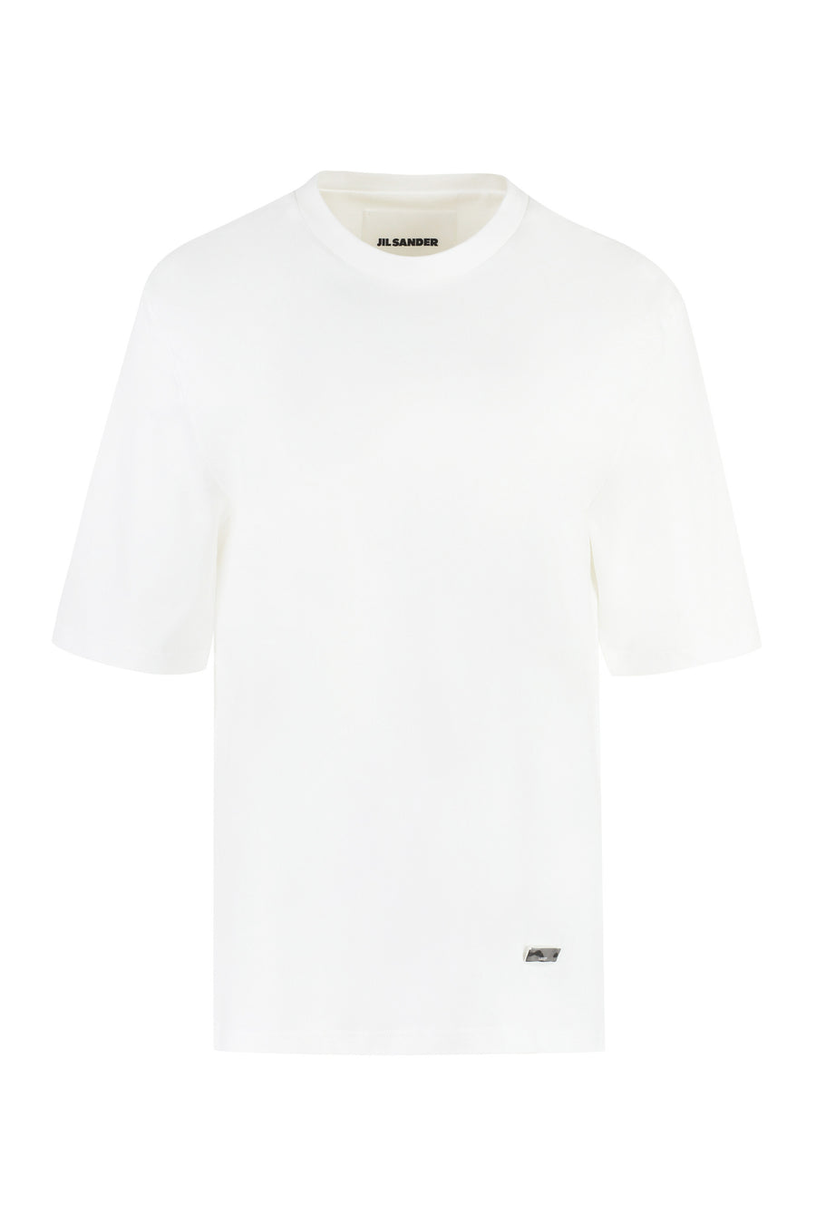 Cotton Crew-Neck T-Shirt White T-shirts & Jerseys