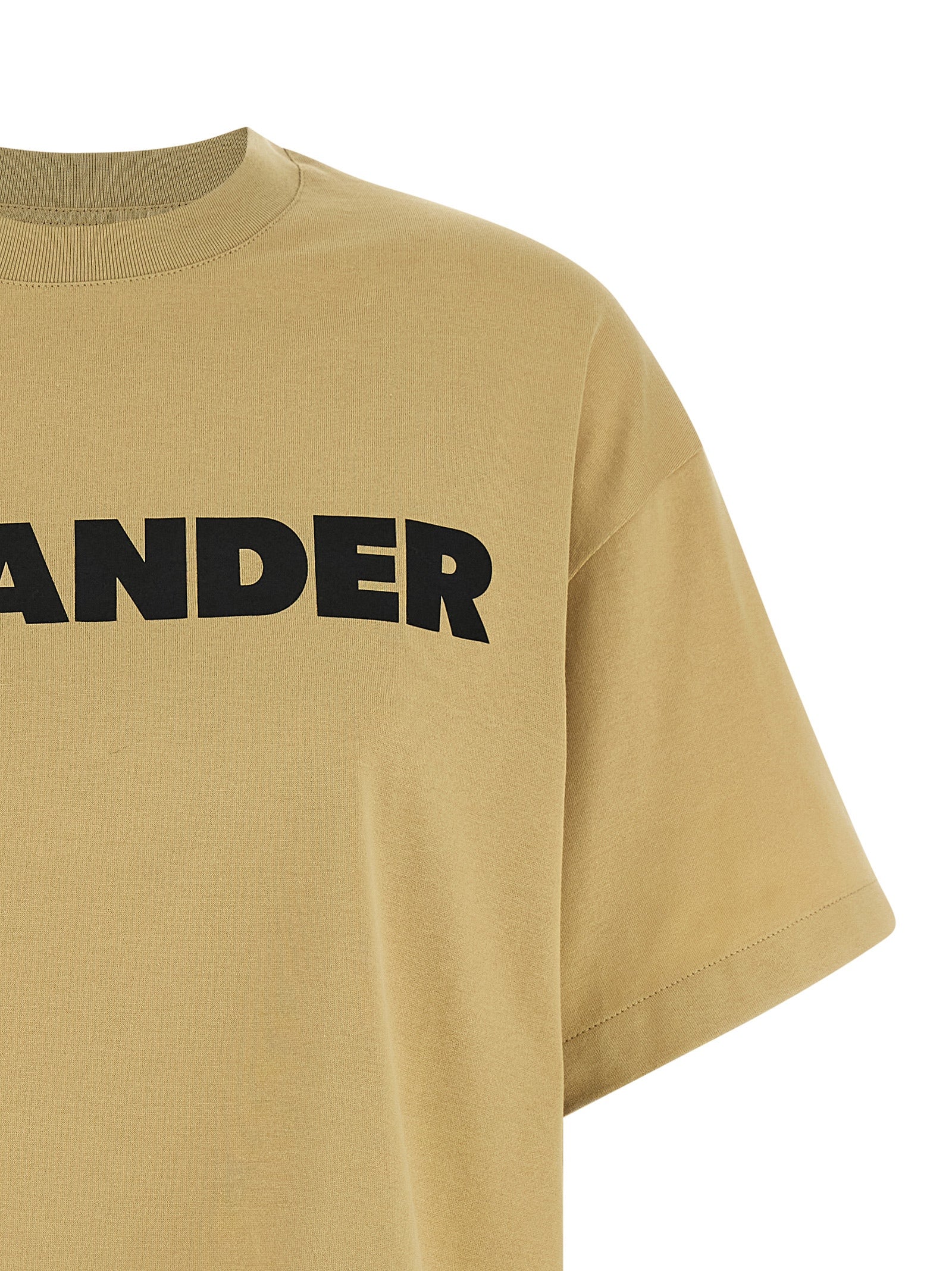 Jil Sander T-shirt Beige Cotton