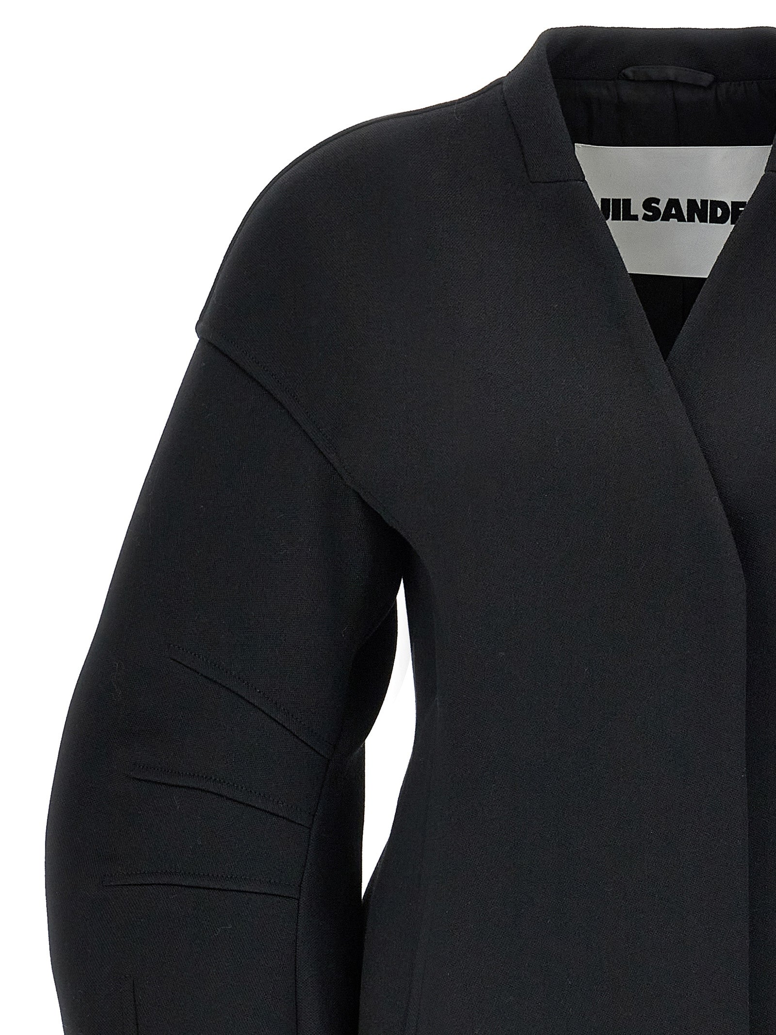 53 Blazer Black Virgin Wool Polyamide Blazer, Suits