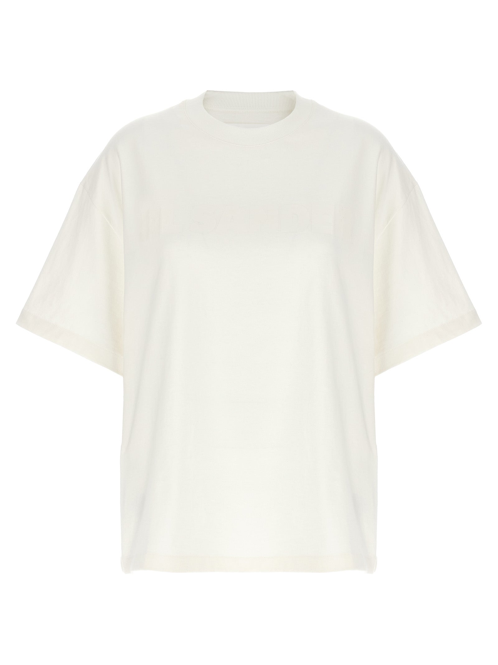 Logo print T-shirt White Cotton