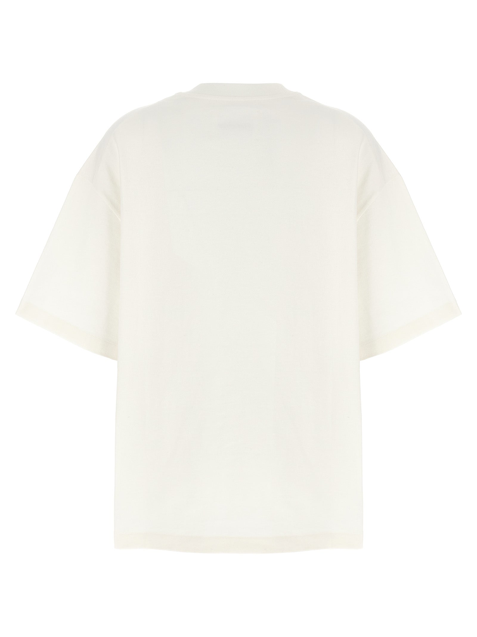 Logo print T-shirt White Cotton