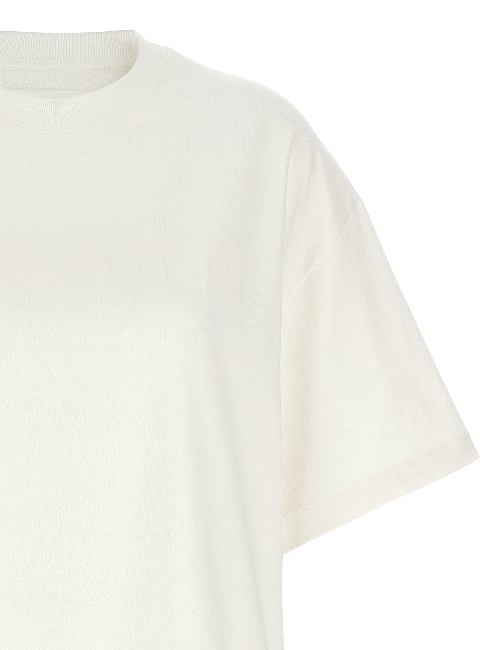 Logo print T-shirt White Cotton