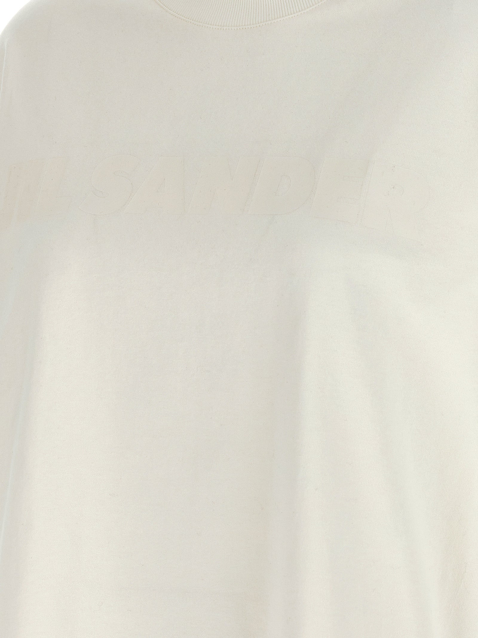 Logo print T-shirt White Cotton