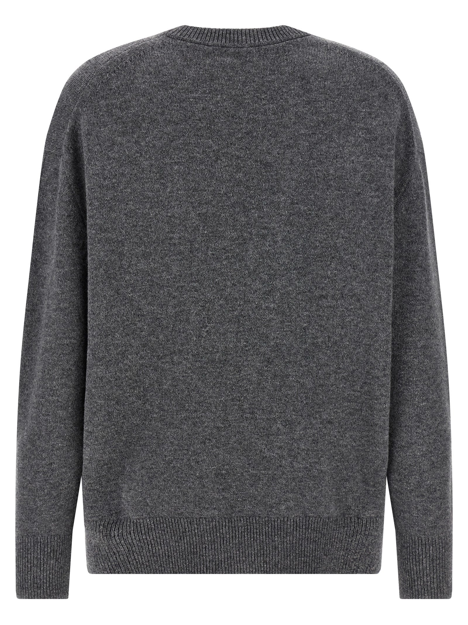 Cashmere sweater Gray Wool Cachemire Sweater, Cardigans