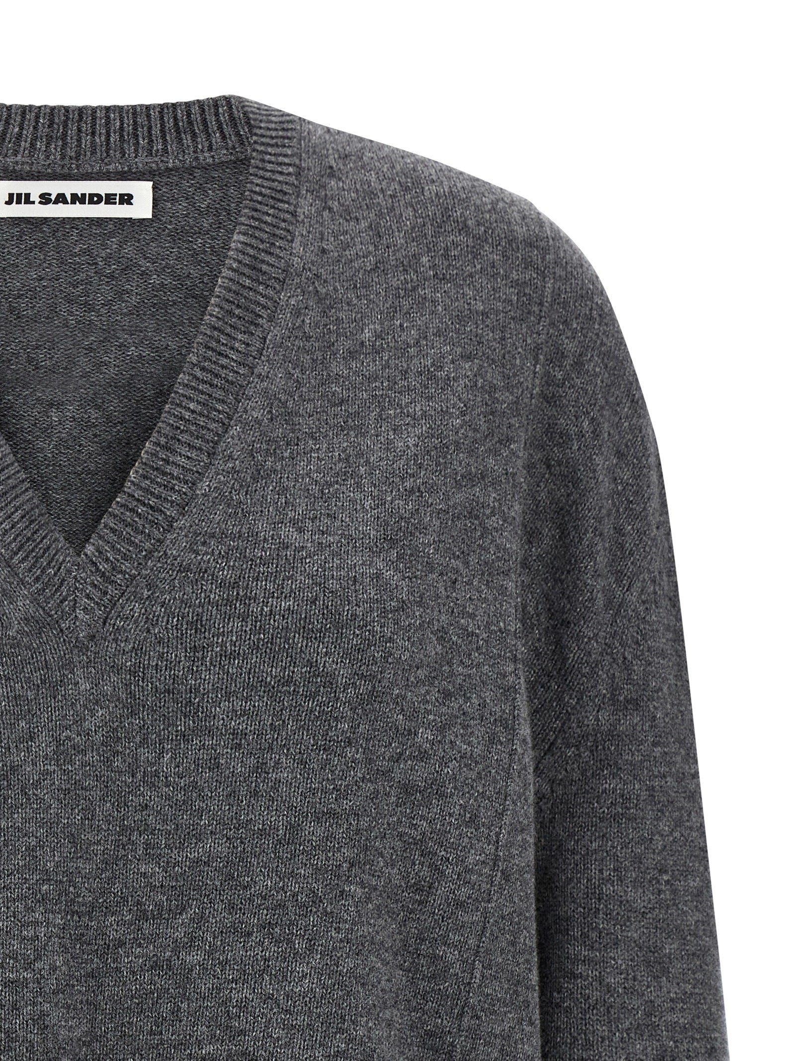 Cashmere sweater Gray Wool Cachemire Sweater, Cardigans