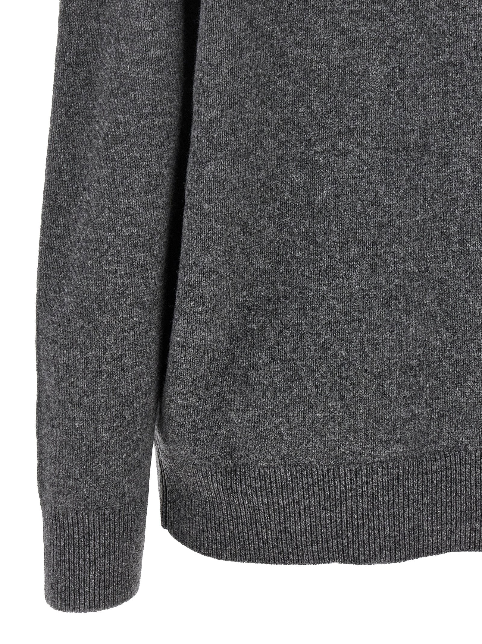 Cashmere sweater Gray Wool Cachemire Sweater, Cardigans