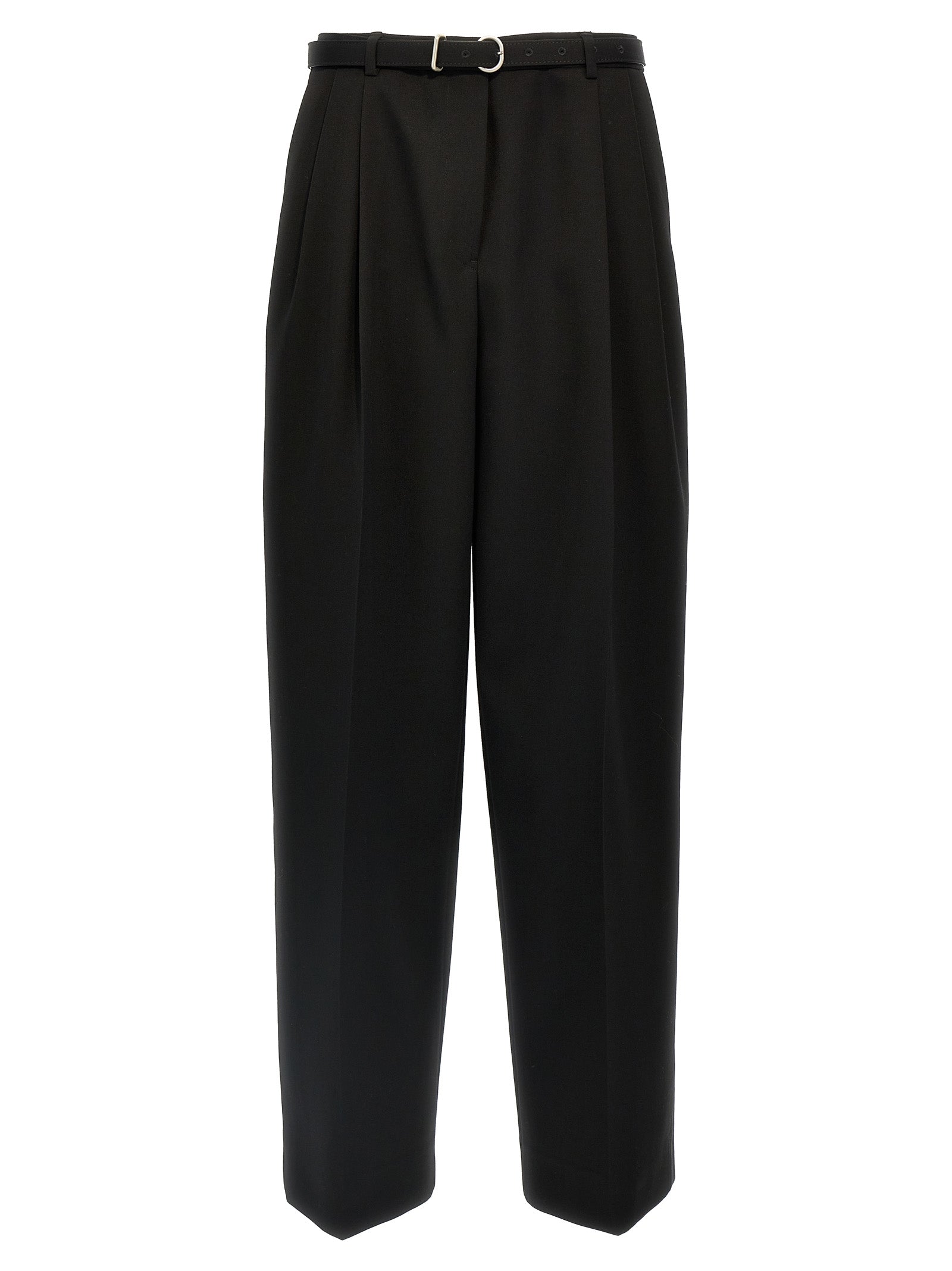 Wool pants Black
