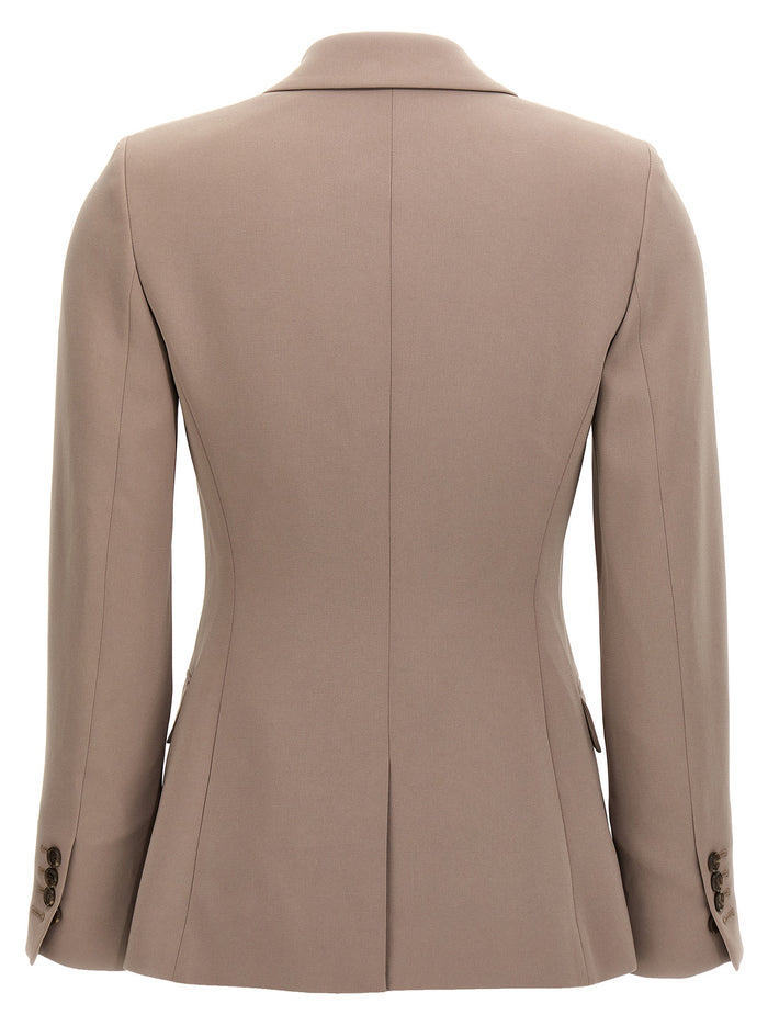Staple blazer Beige Triacetate Polyester Blazer, Suits
