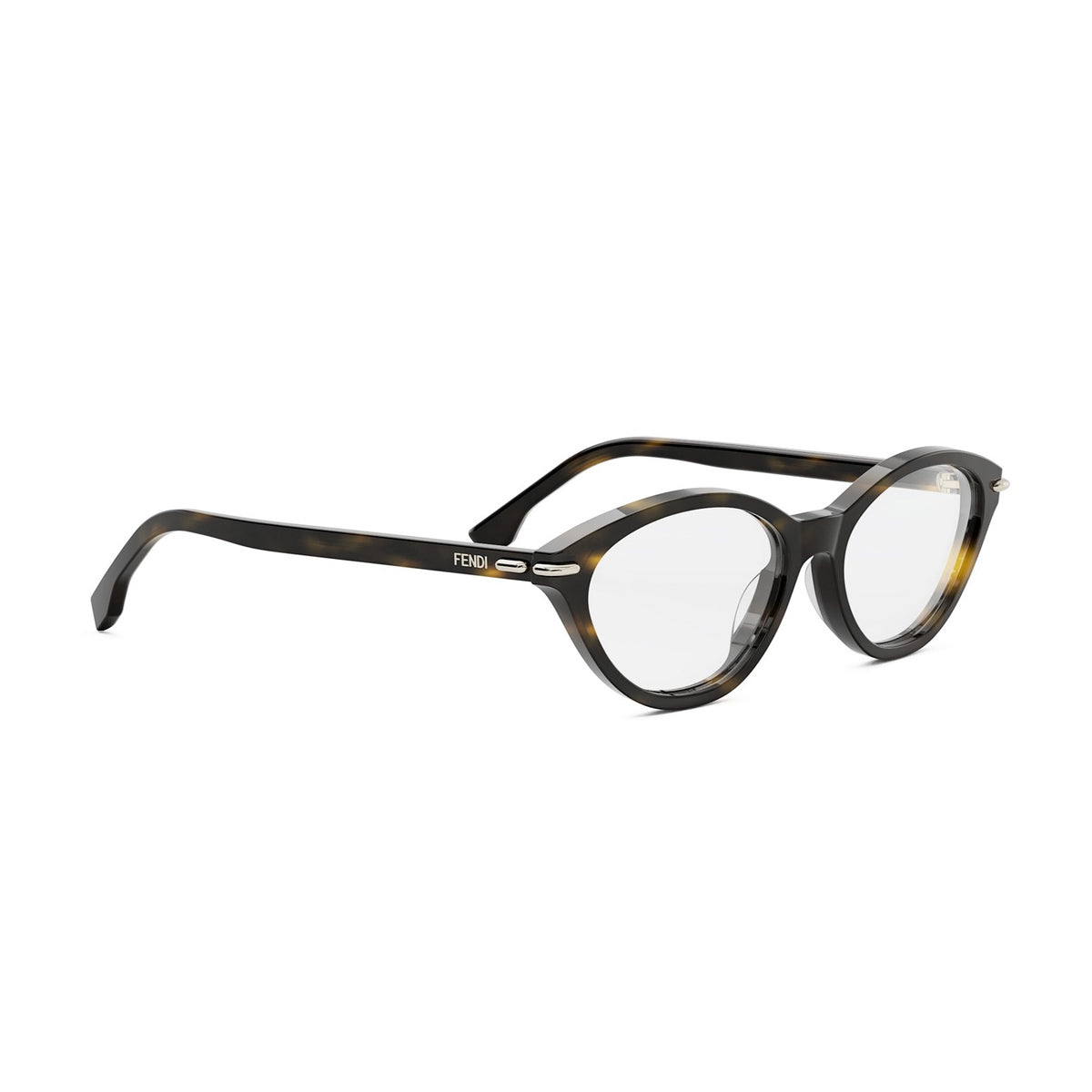 Fendi FE50126I Selleria 052 Havana Marrone Acetate Occhiali Da Vista