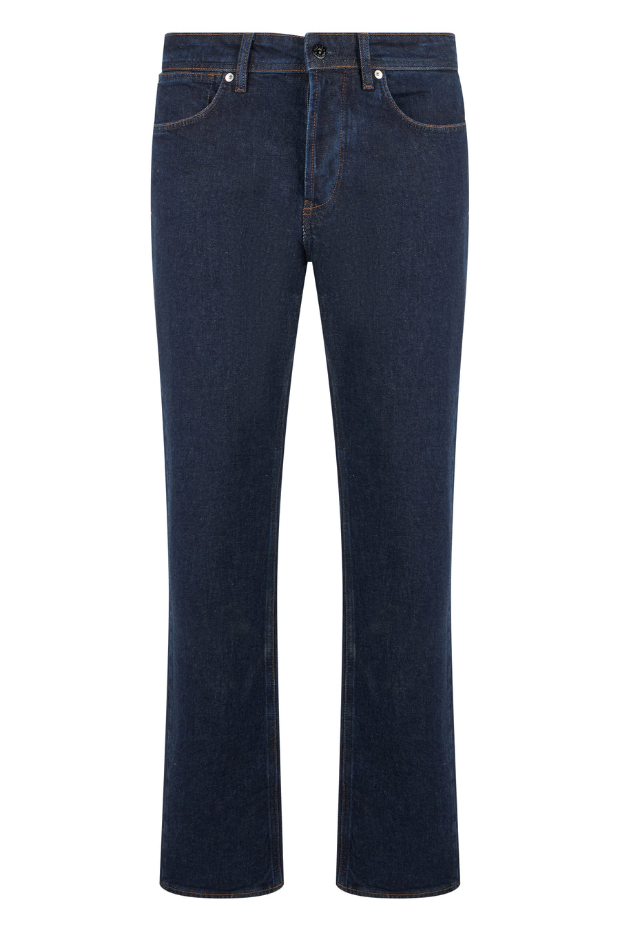 Slim Fit Jeans Dark Blue Denim Cotton Slim-fit