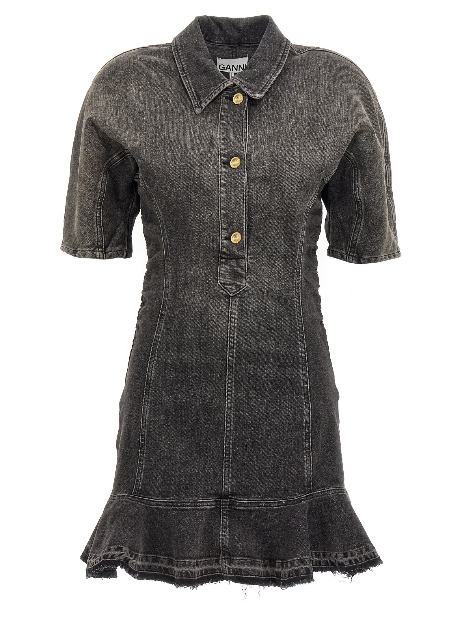 Tint Edge dress Black Cotton