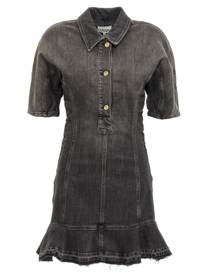 Tint Edge dress Black Cotton