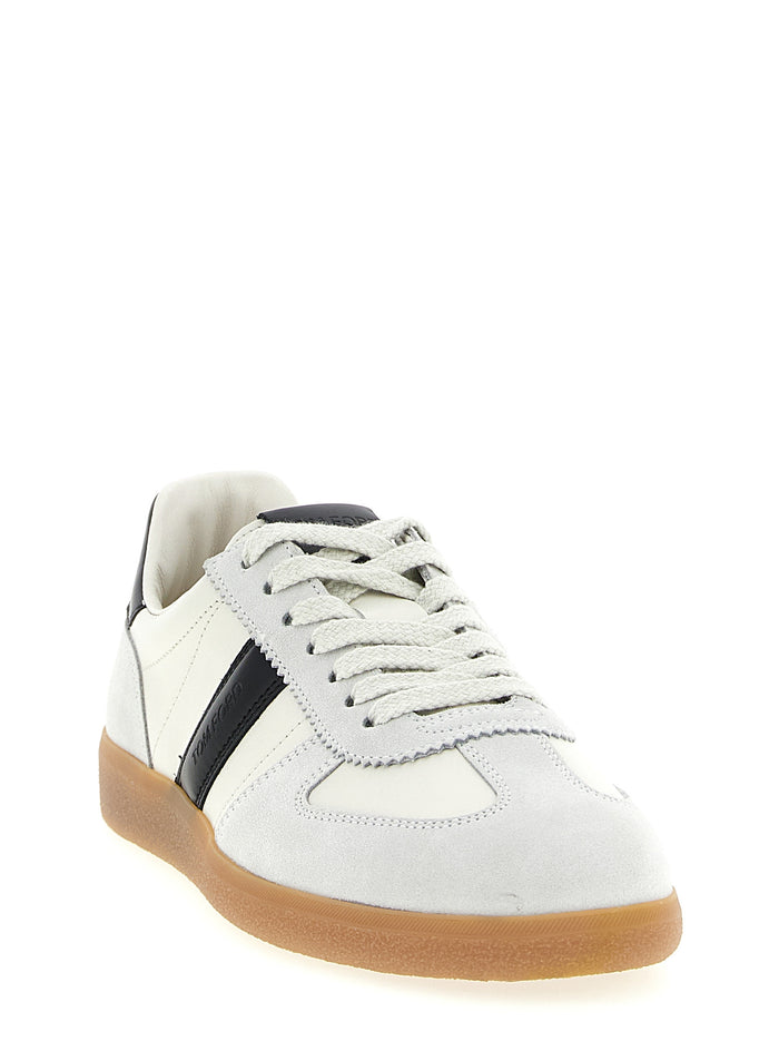 Terence sneakers White/black Calfskin Leather (bos Taurus)