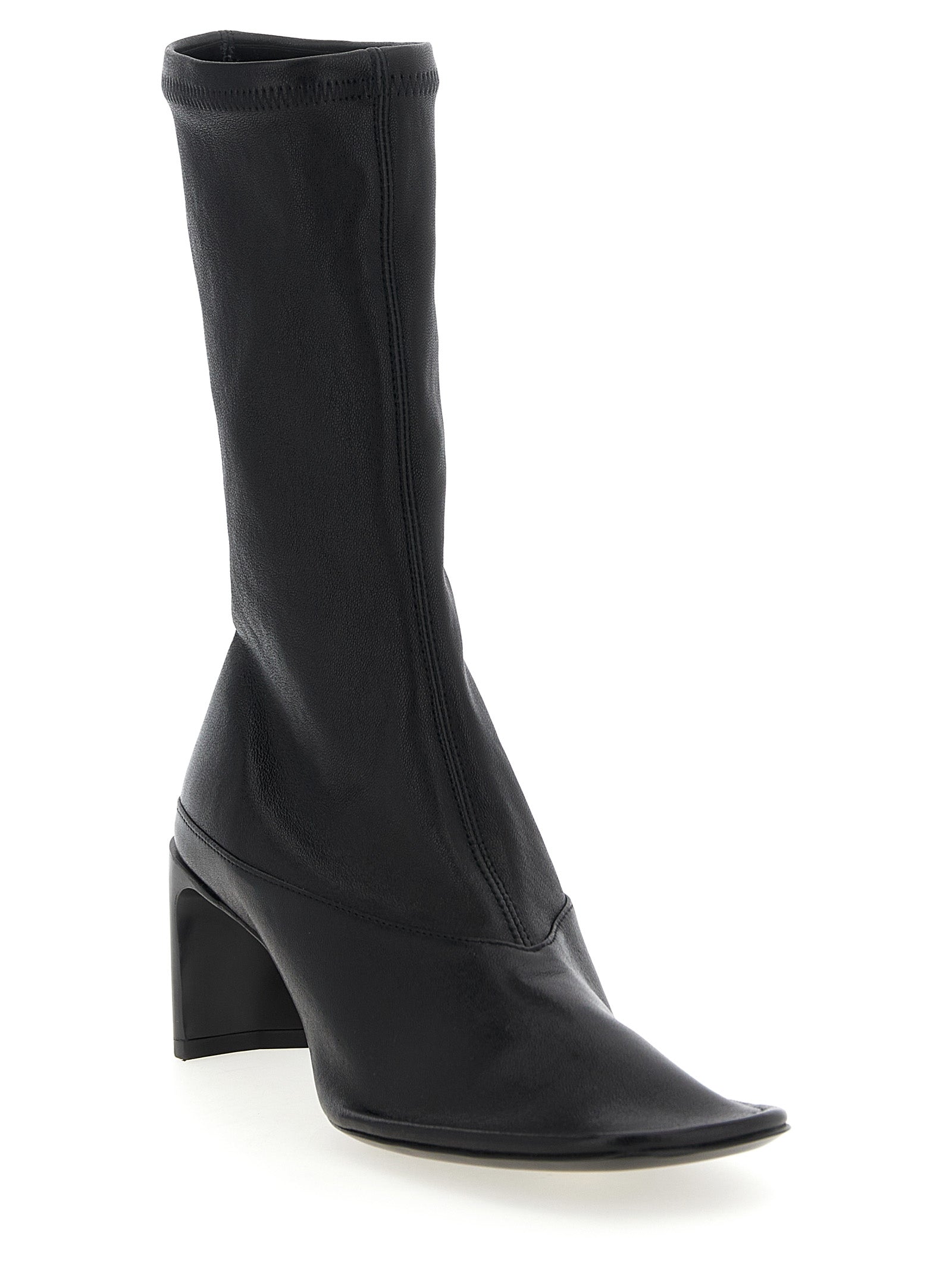 Nappa ankle boots Black Lamb Leather (ovis Aries) Boots