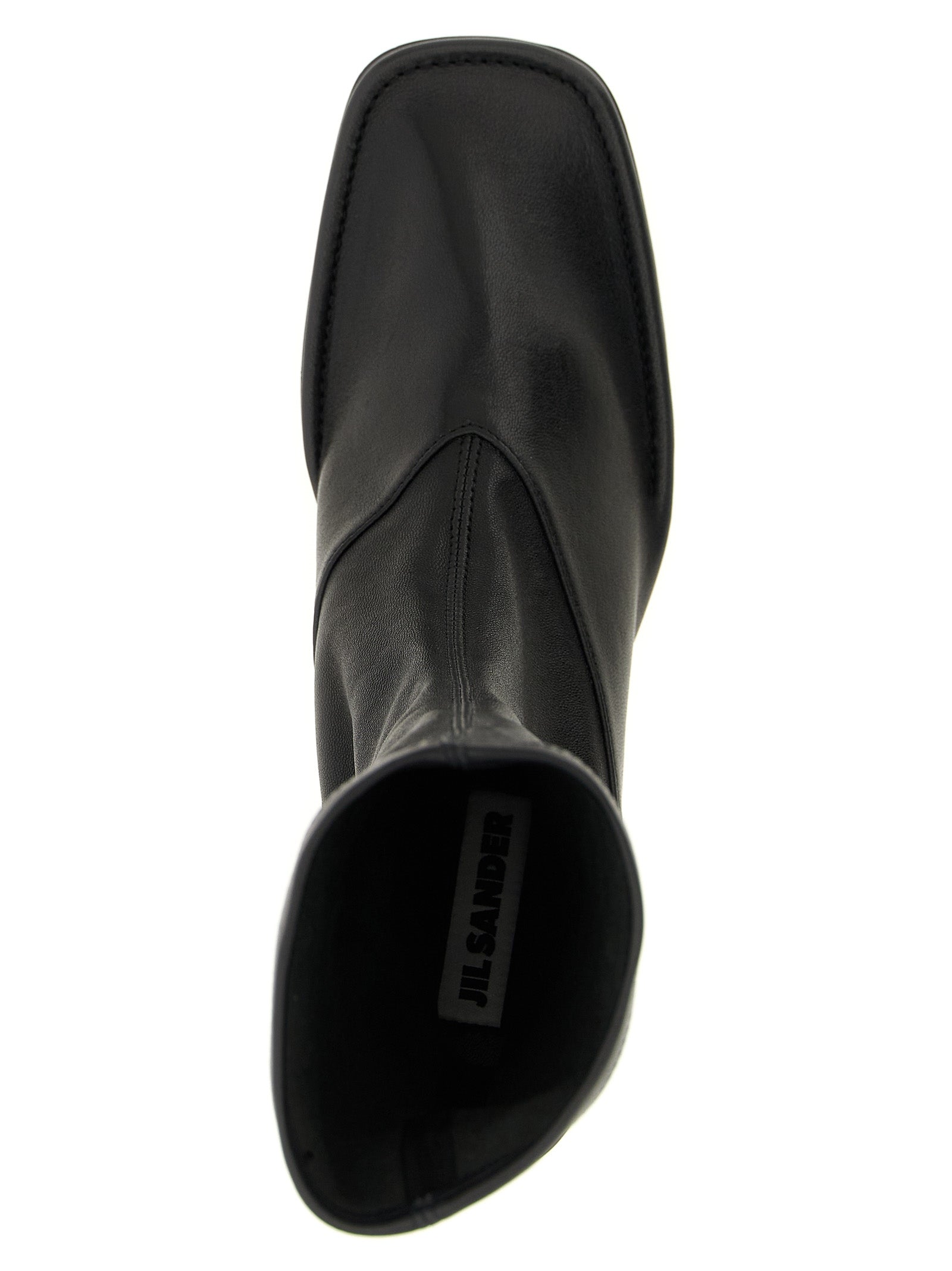 Nappa ankle boots Black Lamb Leather (ovis Aries) Boots