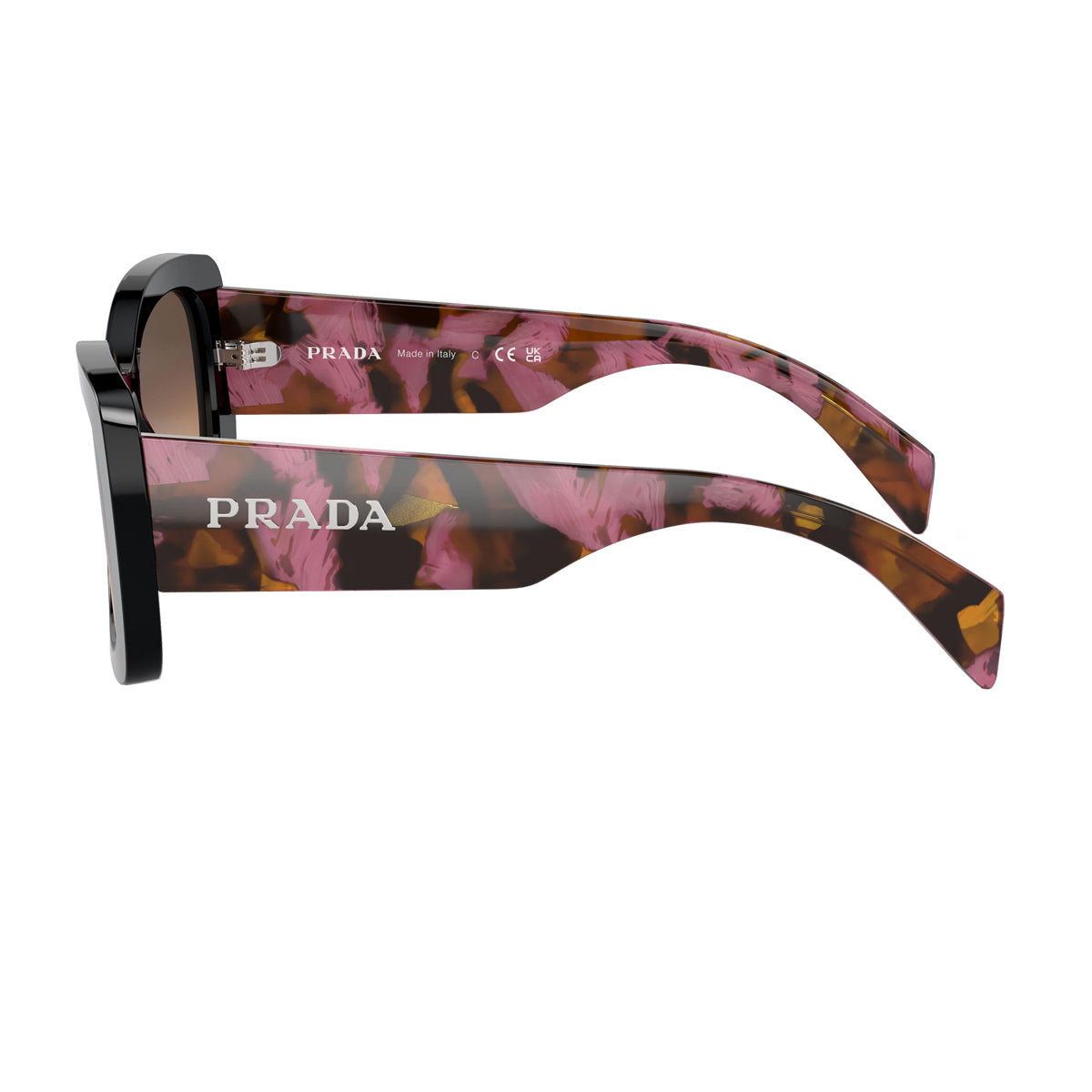 PRA08S 12O50C Mogano Nero Acetate Occhiali Sole