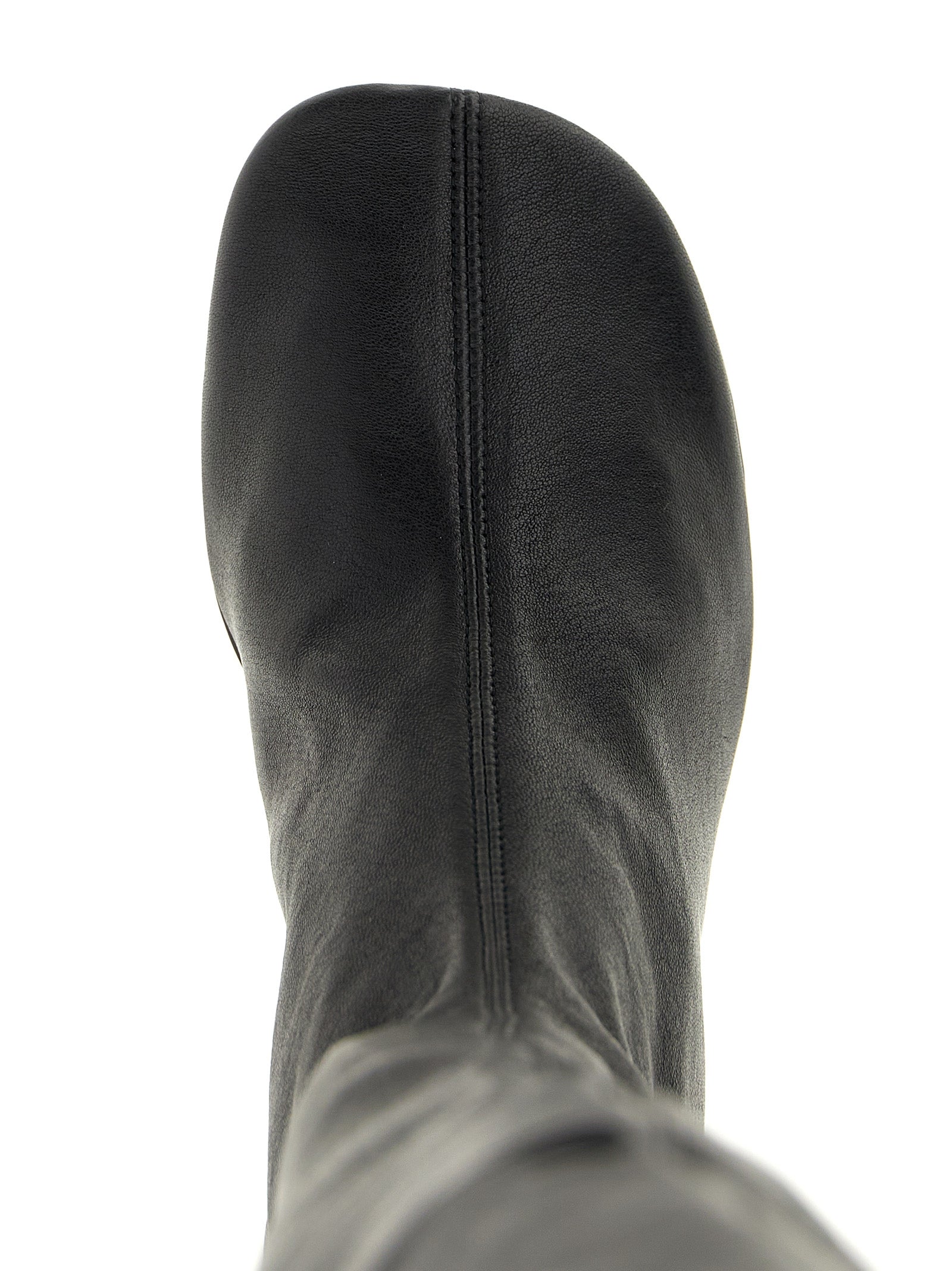 Nappa boots Black Leather (ovis Aries Aries) Boots, Ankle