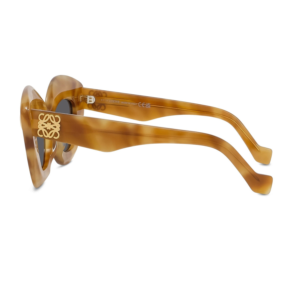 LW40127I Anagram 53a Havana Light Marrone Acetate Occhiali Da Sole