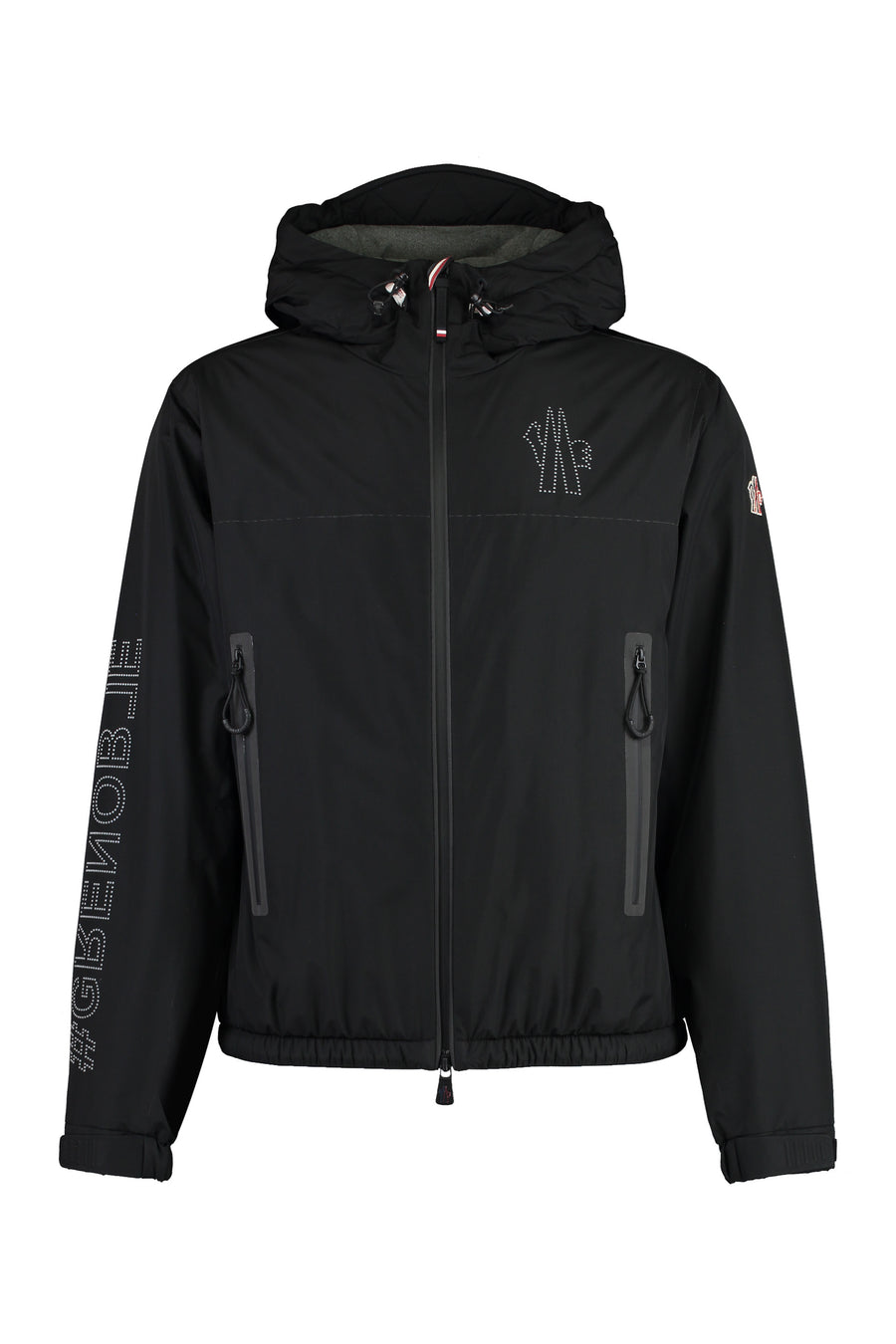 Padded Jacket Jaman Black Polyamide Raincoats