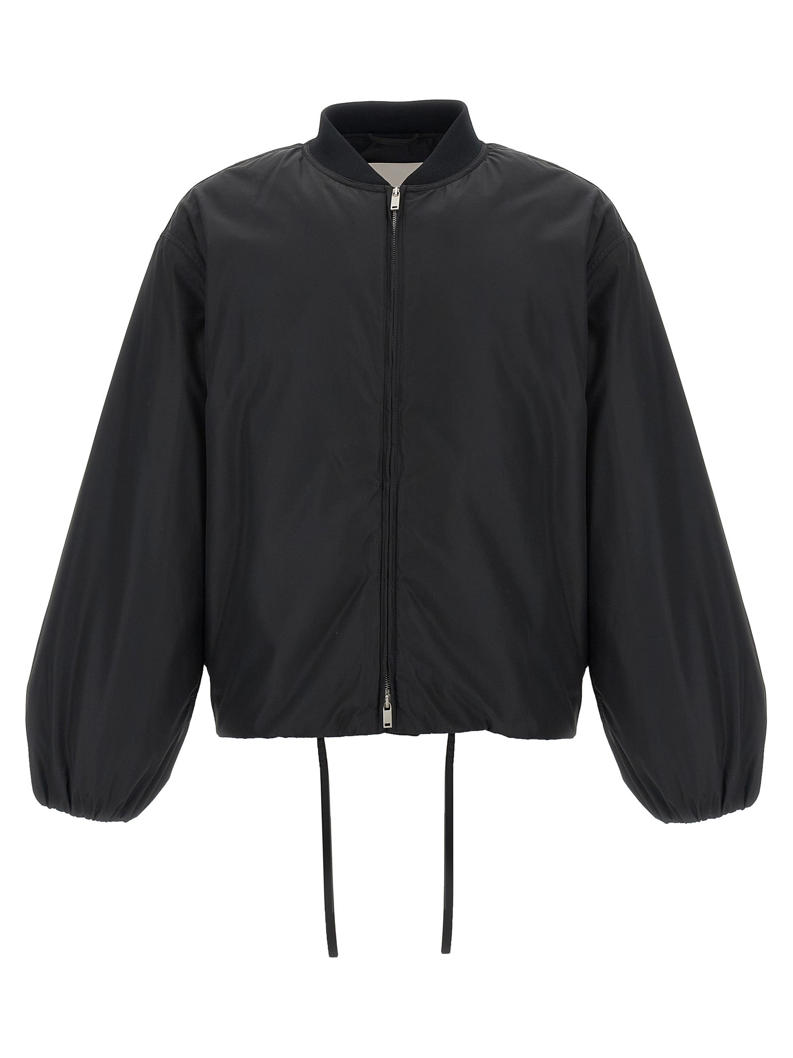 09 blouson Black Polyester Down Jacket, Parka, Casual Jackets