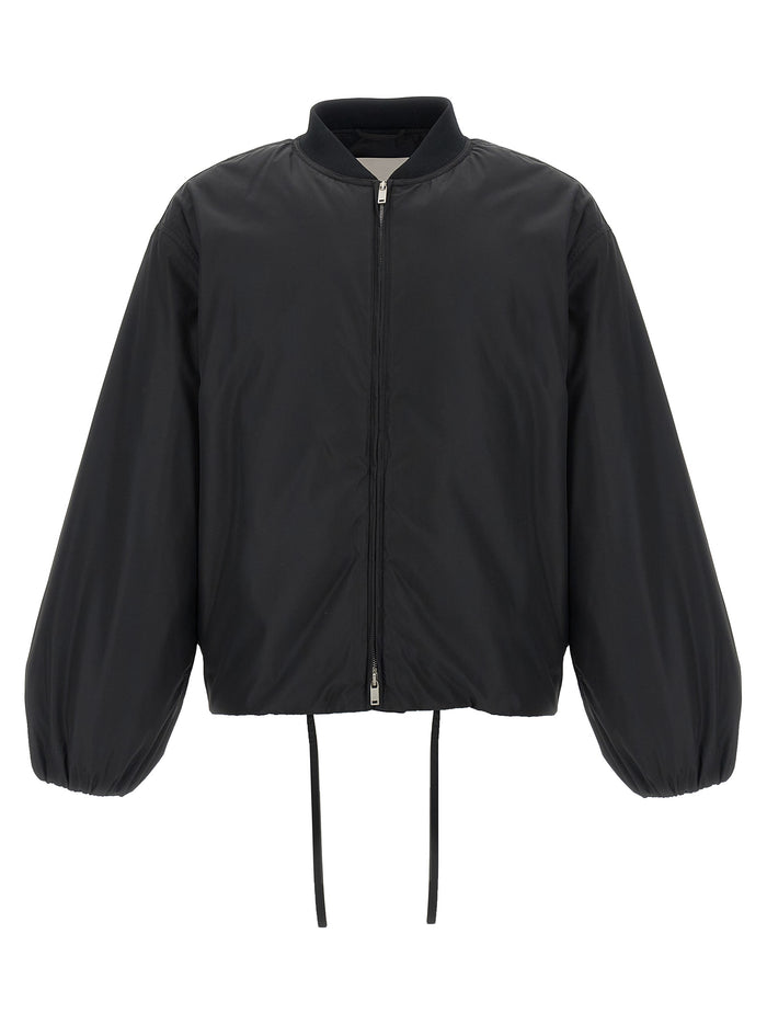 09 blouson Black Polyester Down Jacket, Parka, Casual Jackets