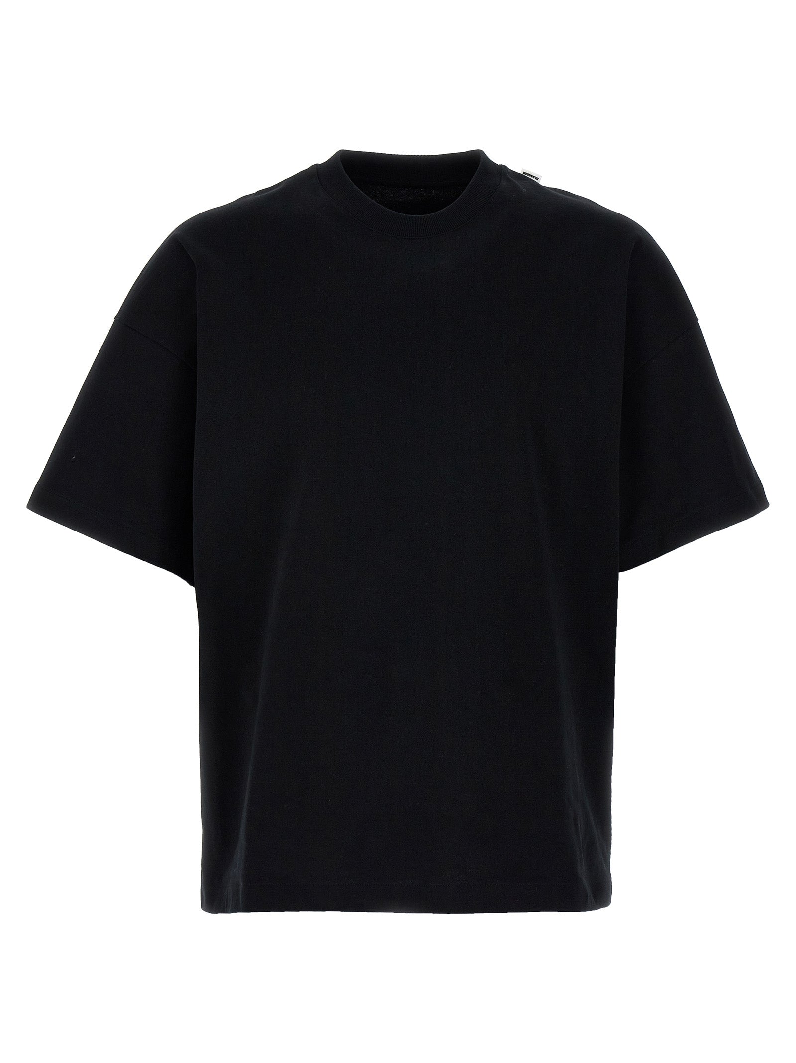Basic t-shirt Black Cotton