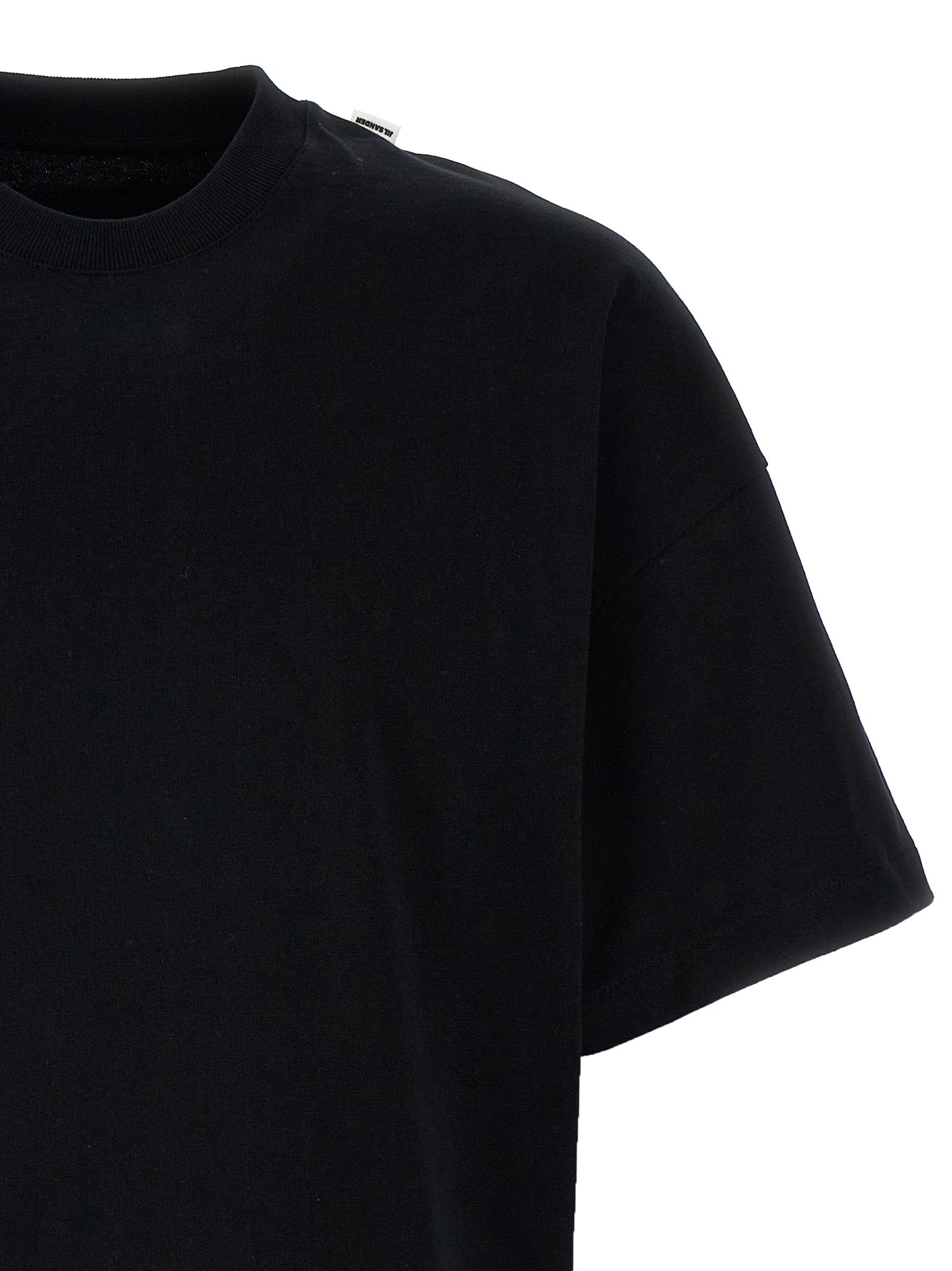 Basic t-shirt Black Cotton