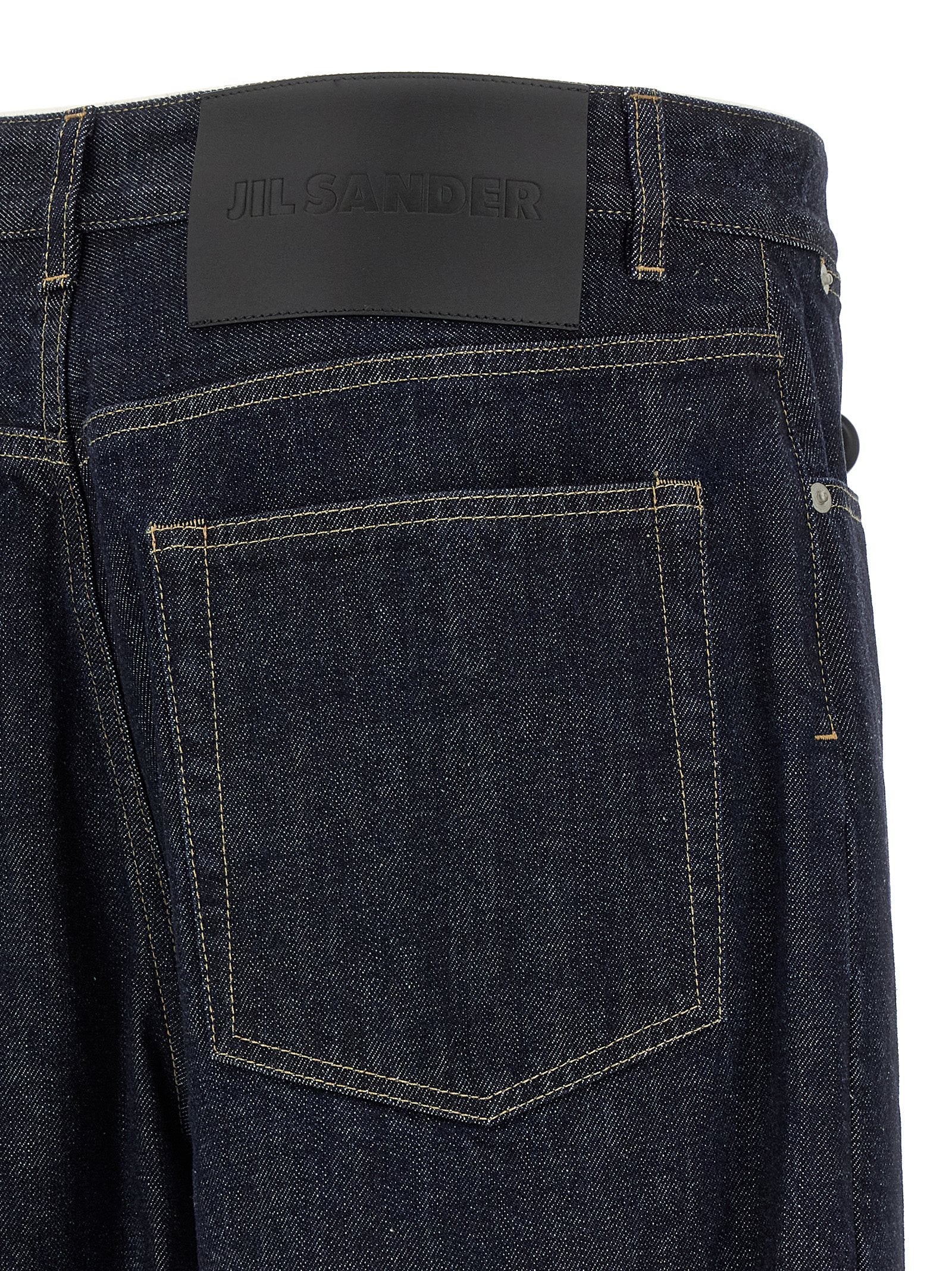 Jean cotton diagonal Blue