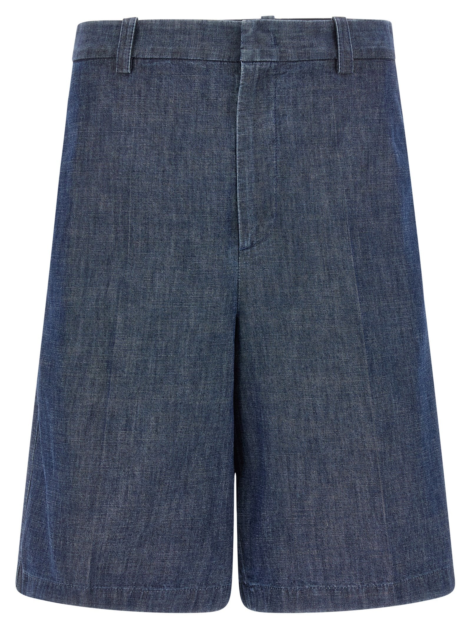 210 bermuda shorts Blue Cotton Bermuda