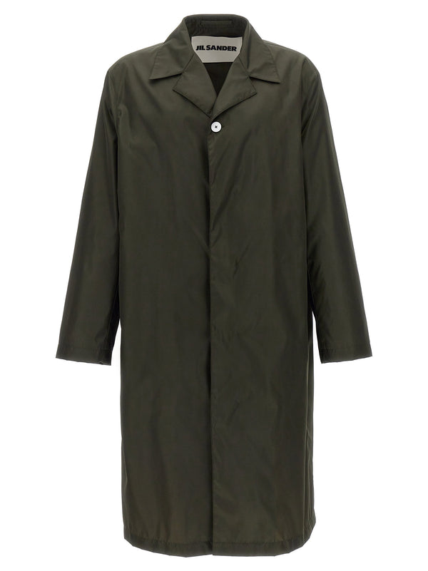Jil Sander Single-breasted Trench Coat