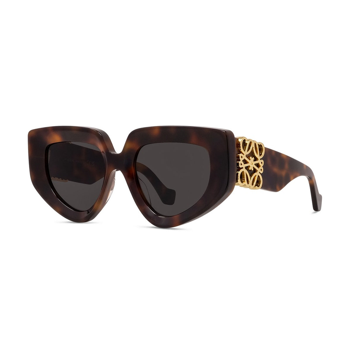 Loewe LW40154U Anagram 52A Havana Marrone Acetate Occhiali Da Sole