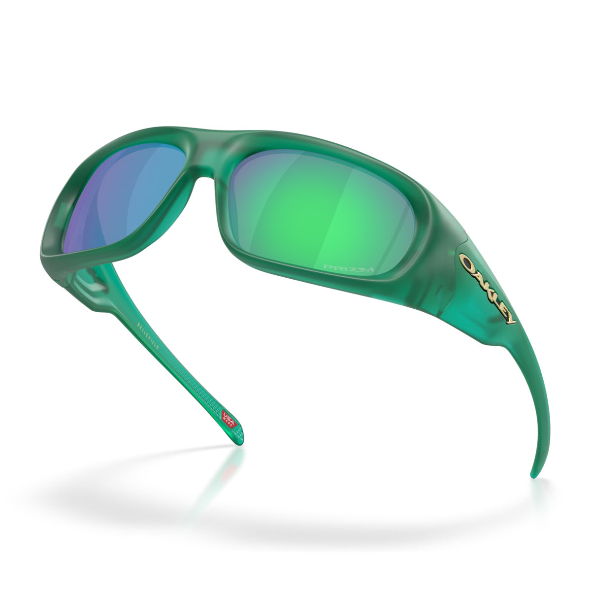 Oakley OO9491 – Belleville 949104 Verde Trasparente Opaco Injected Occhiali Da Sole