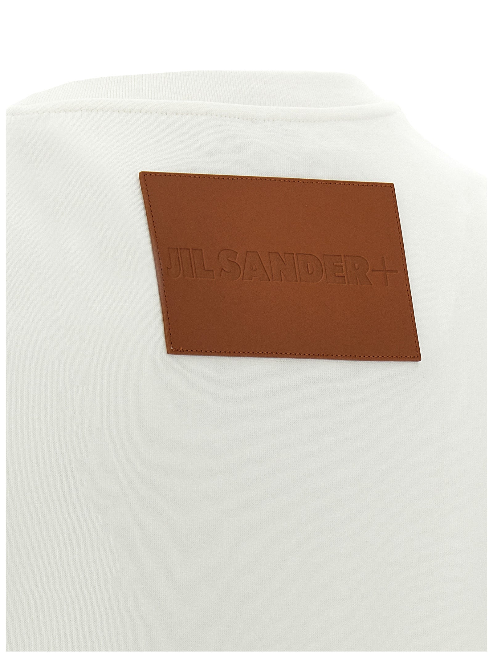 Logo patch t-shirt White Cotton