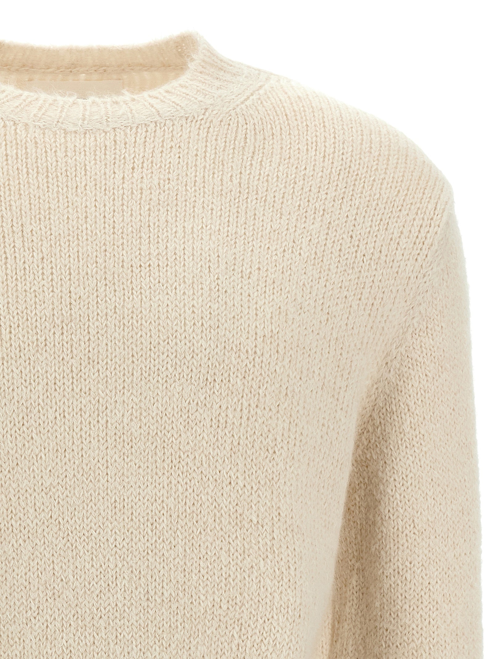 Alpaca wool sweater White Sweater, Cardigans
