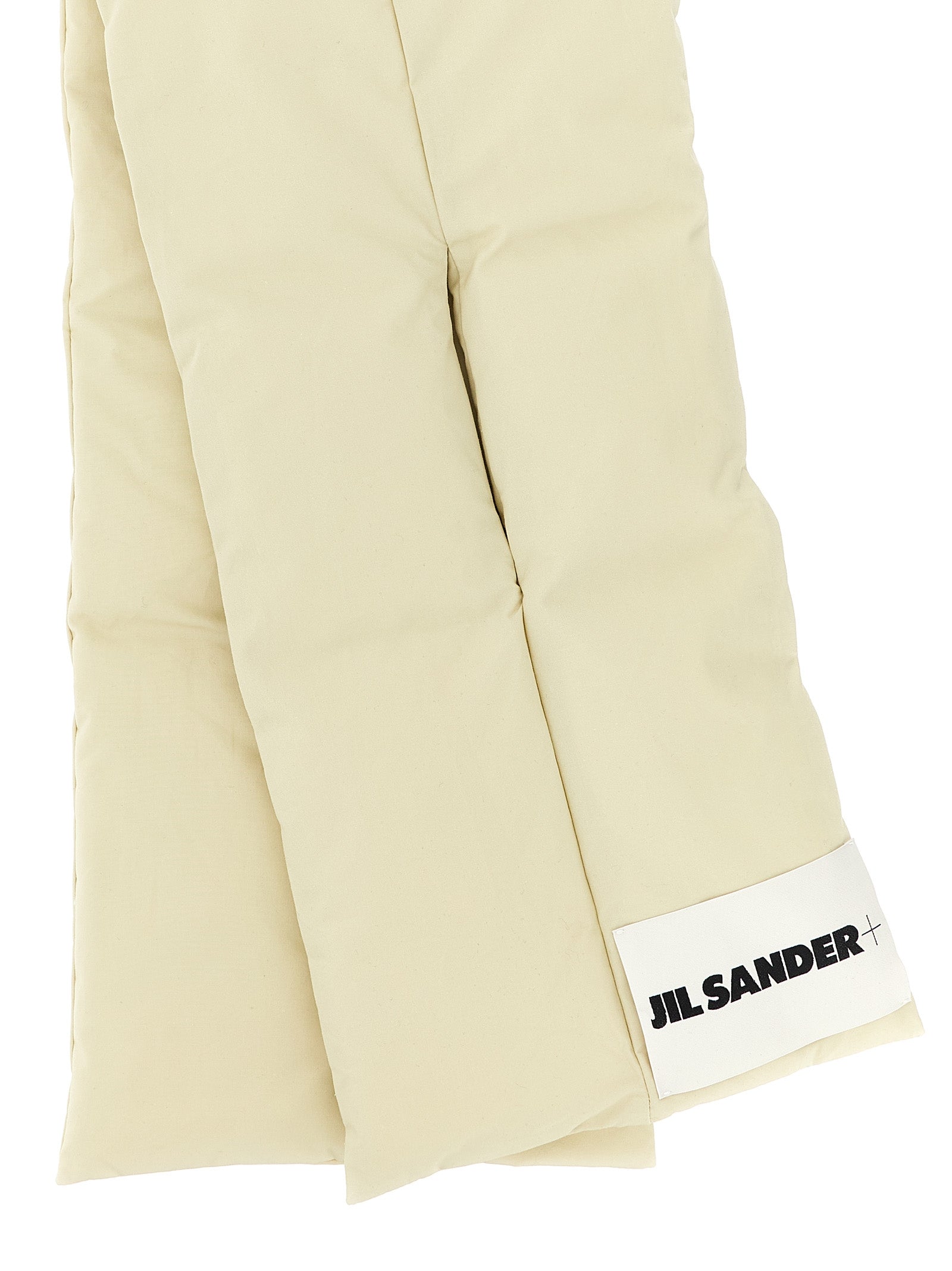 Down Scarf 01 Beige Cotton Scarves, Foulards
