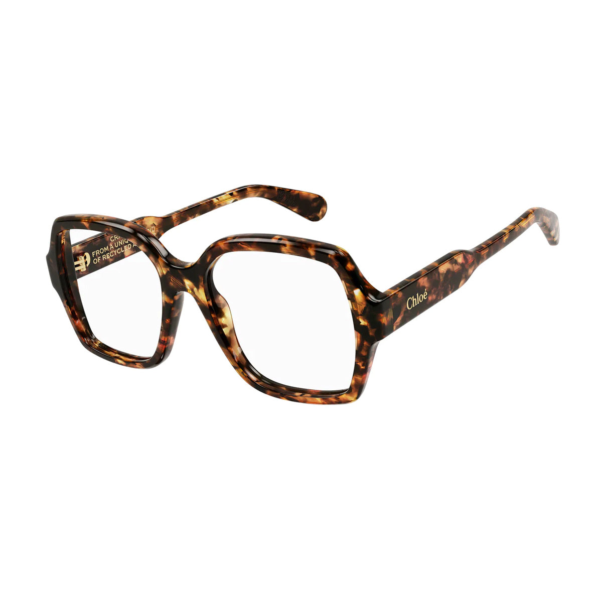 CH0155O Marrone Celluloid Occhiali Vista