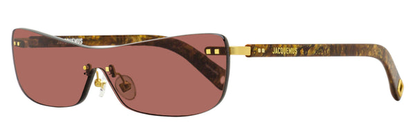 Jacquemus JAC69S Plastic (Acetate)/Metal sunglasses in brown