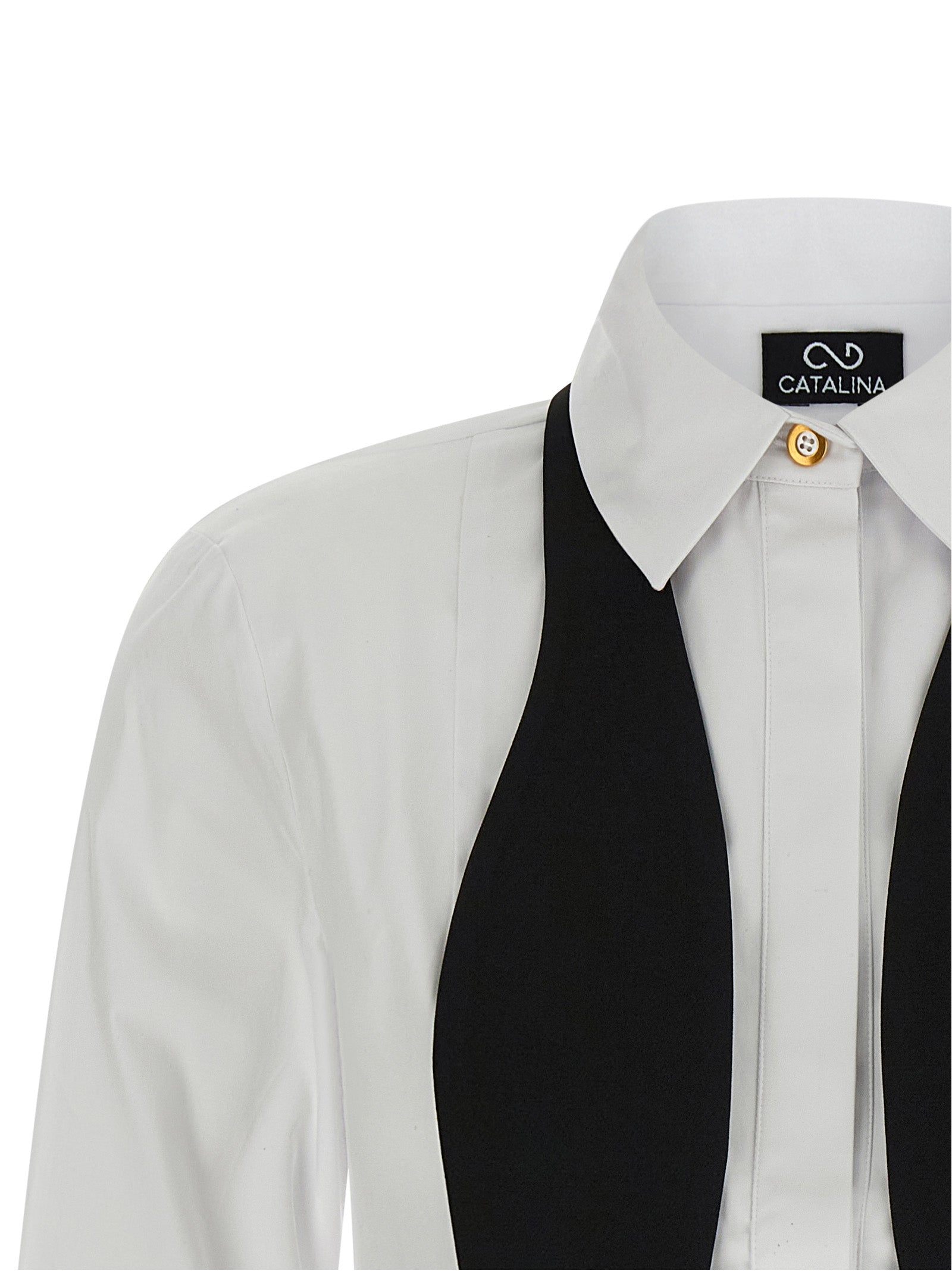 Jacqueline shirt White Cotton Shirt, Blouse