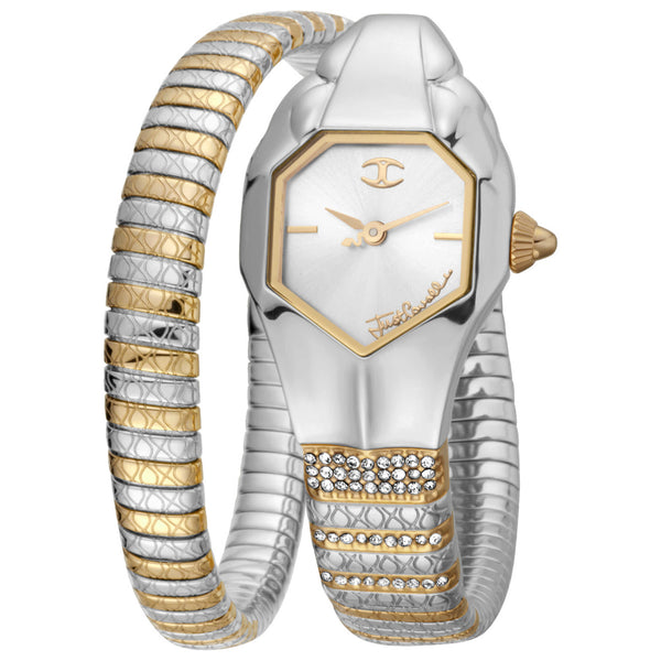 Just Cavalli Womens Snake 316l Stainless Steel Watch Watches