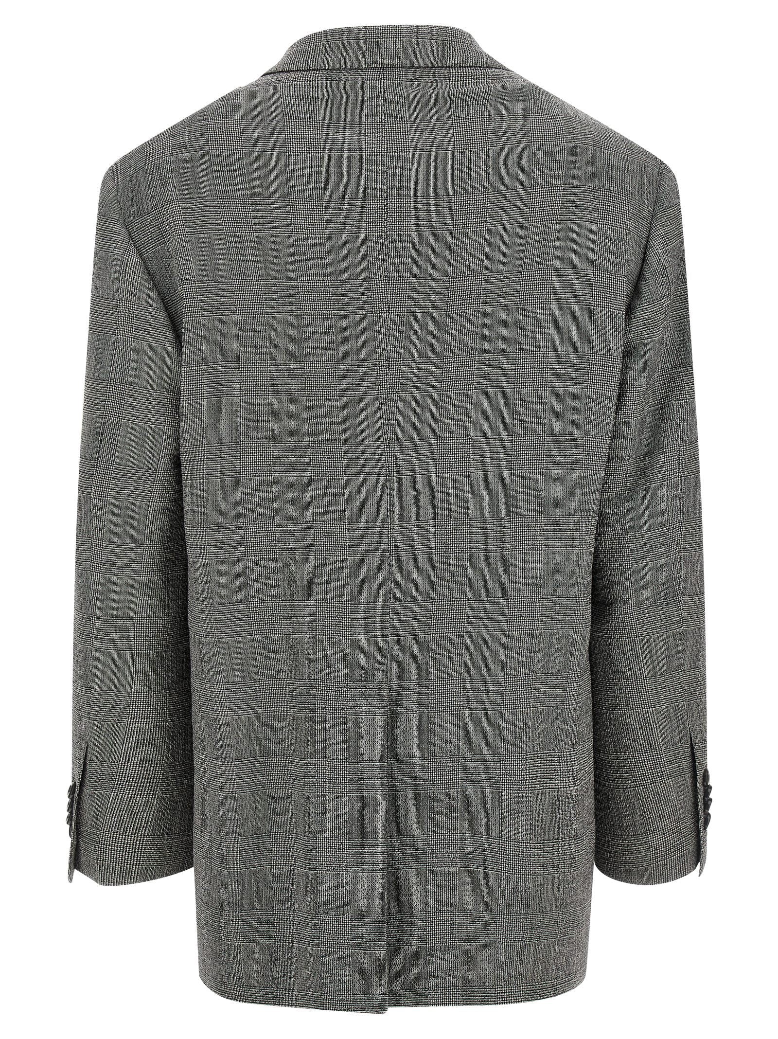 Cecily blazer Gray Virgin Wool Elastane Blazer, Suits