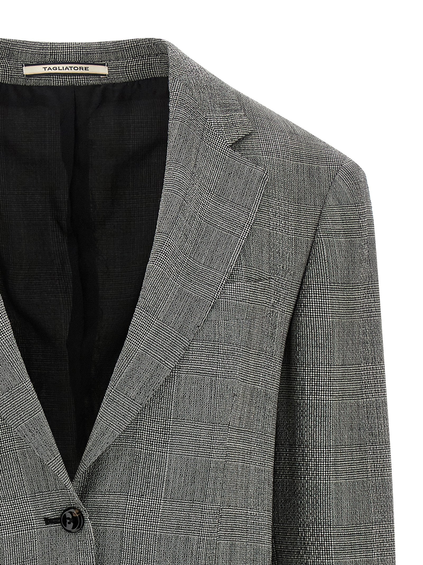 Cecily blazer Gray Virgin Wool Elastane Blazer, Suits