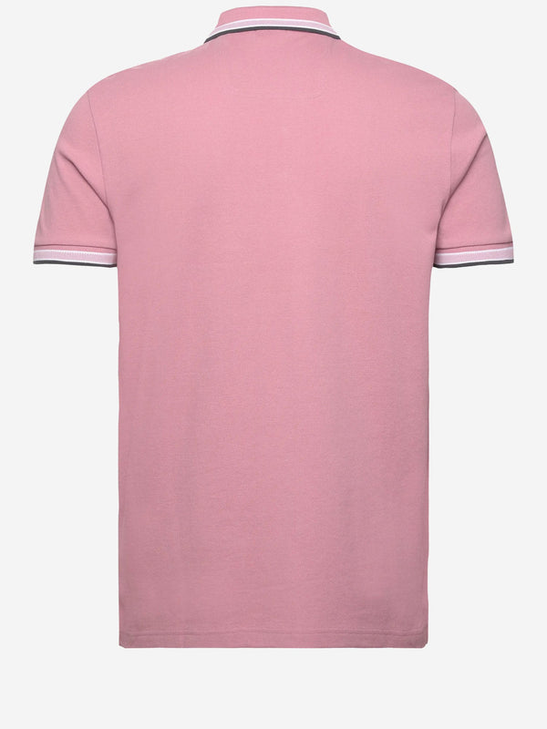 Polo Shirt Pink Cotton