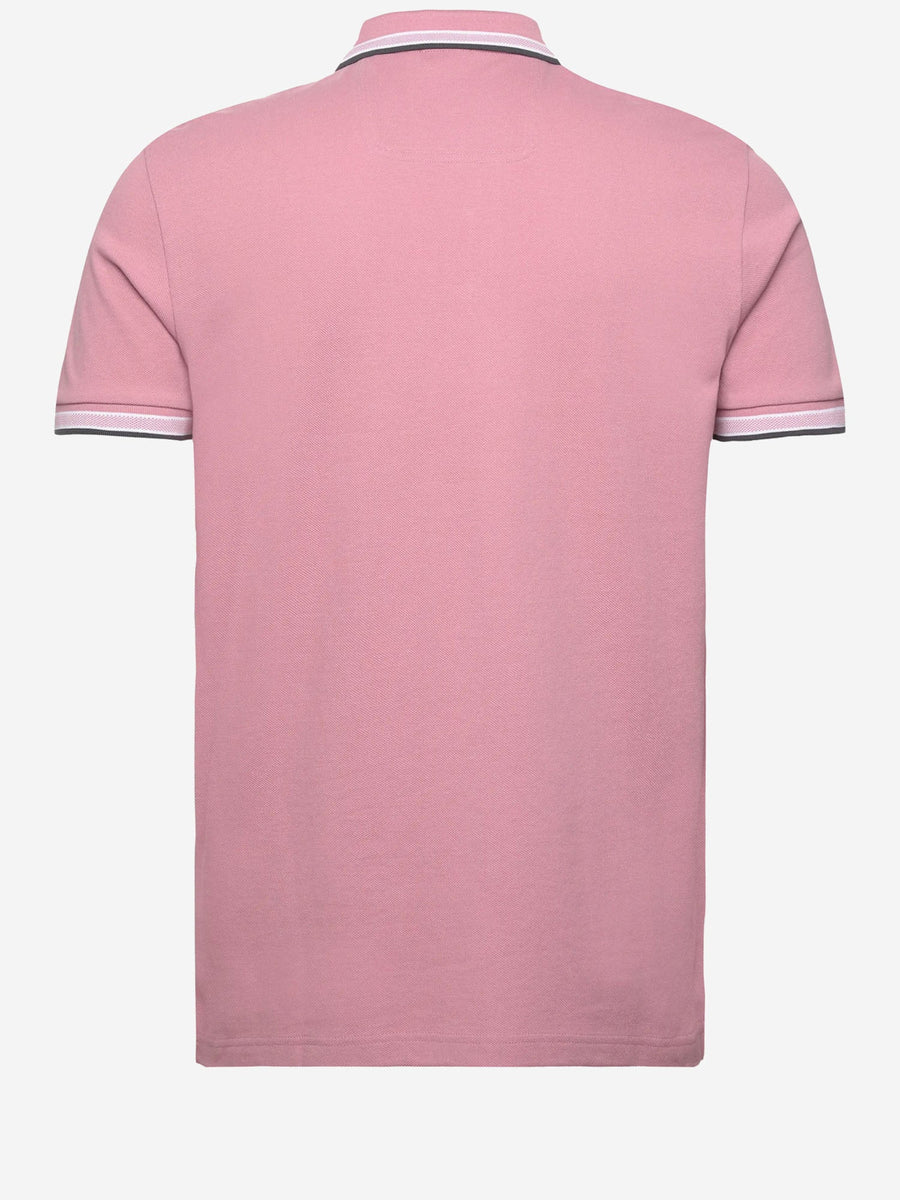 Polo Shirt Pink Cotton