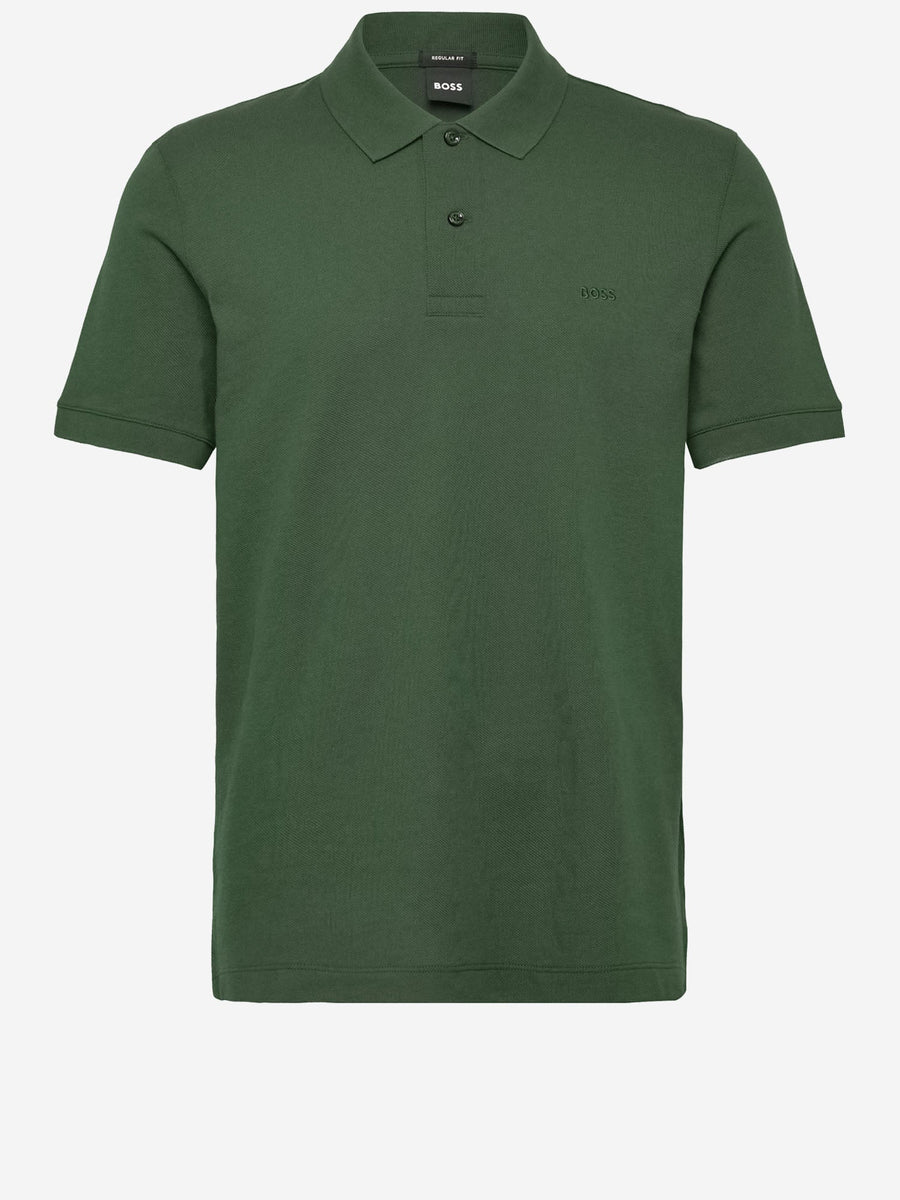 Cotton Polo Shirt Green