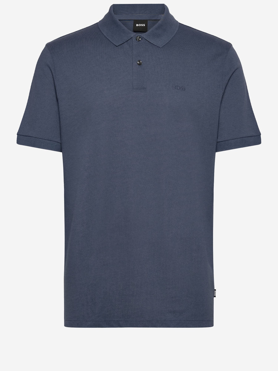 Polo Shirt Cotton Navy