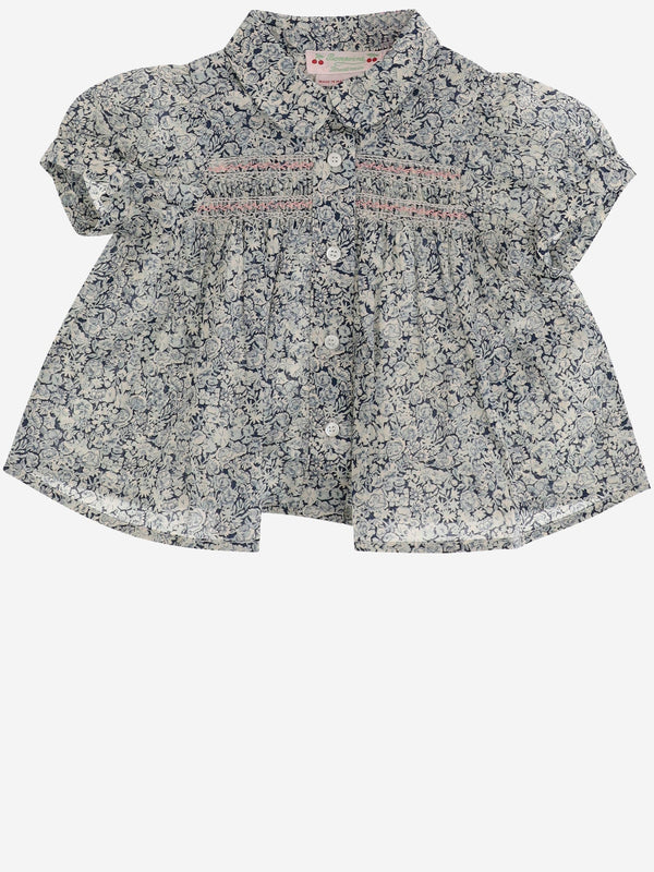 Shirt, Cotton With Embroidery Multicolour Organic Blouses And Shirts
