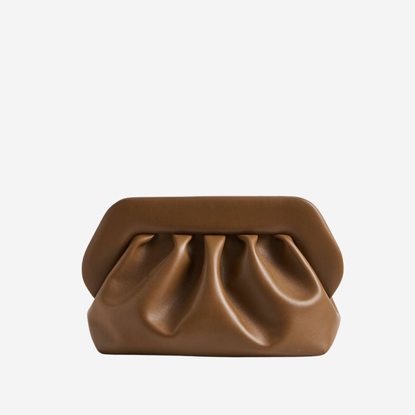 Vegan Leather Bag Brown Handbags